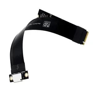 SSD 그래픽 카드용 M.2 Oculink 4i 연장 케이블 M2 M 키SFF8612 어댑터 PCIe 4.0 Gen4 케이블(데스크탑