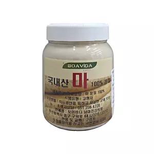 국산 500g 마100% 산약 분말 (산마) 보아비다