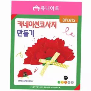 카네이션 코사지 키트 카네이션DIY