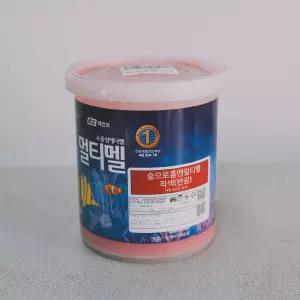 KCC 숲으로 홈앤 멀티멜 적색 빨간색 (반광) 0.9L