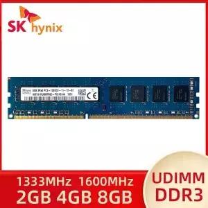 SK 하이닉스 2GB PC3 2RX8 10600U 12800U 데스크탑 메모리 DDR3 133Hz 1600MHz UM RAM 미니PC