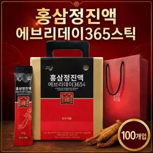 홍삼정 에브리데이365 홍삼스틱 100포 6년근홍삼 순수식품 선물세트
