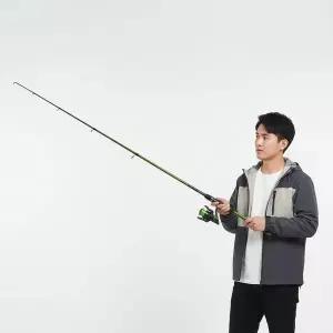 [콩심팥심]초경량 카본 루어대 2.3m 휴대용 접이식 민물 바다 낚싯대