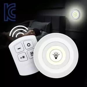 (KC) 터치등 리모콘 원형 LED 위아 무드등 수면등