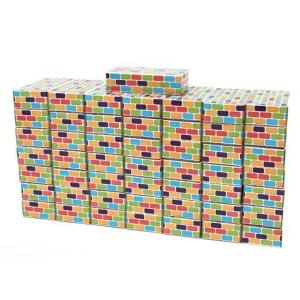 EAS 쿠쿠토이즈 블록 종이 벽돌블록 멀티 50pcs 중형 빅블럭 어린이 완구