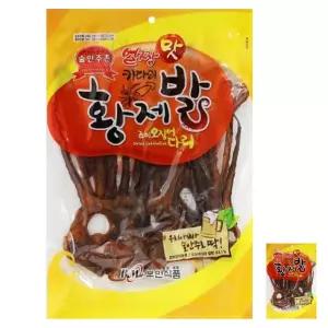 얼짱맛 키다리 황제발 조미 오징어 다리 80g 2개