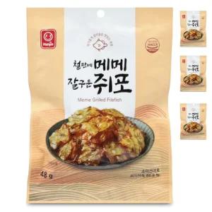 한진 철판에 메메 잘구운 쥐포 48g 4개