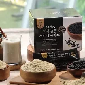 햇살채운 쪄서 볶은 서리태 콩가루 20g 30포 2박스