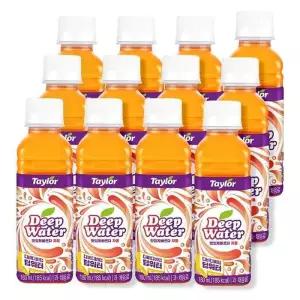 [테일러푸룬 공식] 딥워터 자몽180ml x 12병