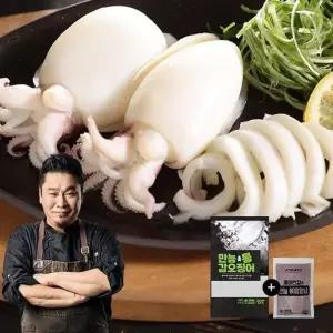 레이먼킴의 만능 통 갑오징어 600g x 5팩 + 만능볶음양념 50g x 5팩