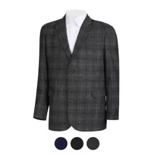 [파파브로] 남성 중년 국내제작 간절기 타탄체크 클래식 콤비자켓 SM-COA-74170-7,8,9