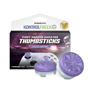 XBOX ONE 및 SERIES X 컨트롤러용 중형 2개 1개 성능 퍼플 KONTROLFREEK FPS 갤럭시 프리크 고층, 엄지손가락
