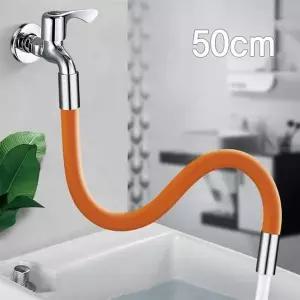 50cm 코브라 수도꼭지 연결호스 형태변형 자바라호스