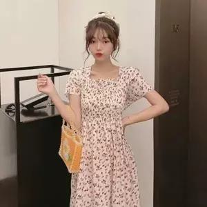 [VCM0ML13]플라워원피스쇼핑몰 플라워 쉬폰 원피스 20대