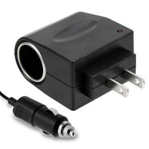 자동차 담배 라이터 어댑터 변환기, AC 220V to DC 12V 인테리어 부품, EU 미국 플러그, 액세서리