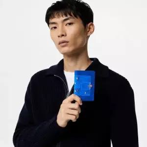루이비통 카드지갑 포켓 오거나이저 -바스켓볼 블루 M26798