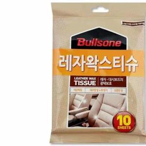 레자왁스 SVP577Y1 티슈(10매) 가죽클리너 자동차내부티슈 자동차청소티슈 가죽광택 세차티슈