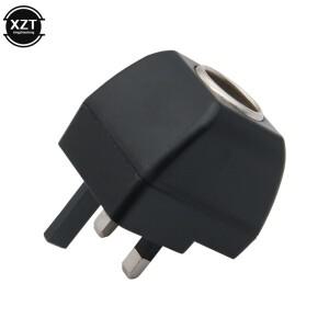 자동차 소켓 충전기가 있는 AC 어댑터 220V ~ 12V DC 전자 장치용 미국 영국 플러그