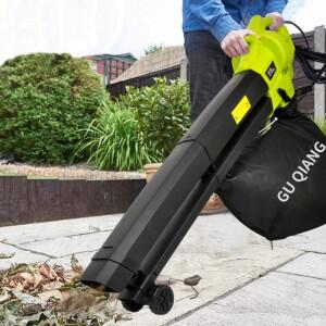 3000W 잎 진공  내구성 전기 정원 송풍기 40L 수집 가방 눈 멀처 220V