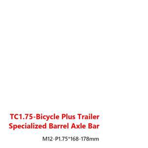 자전거 트레일러 쓰루 액슬 카고 키즈 160-178mm M12 P1.0/1.25/1.5/1.75 알루미늄 히치