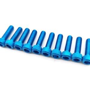 10pcs M6x20mm 범용 6MM 레이싱 모토 크로스 부품 키트 페어링 먼지 피트 자전거 고정 너트 볼트 액세서리