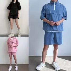오뜨모드 미우 아노락세트 바람막이세트 빅 빅사이즈