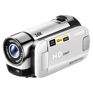 HD 디지털 DV 카메라 휴대용 야외용 학생용 없음 하얀색 메모리 여행용 카드 녹화용 카메라 비디오 휴대용