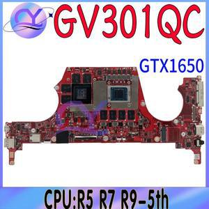 ROG Flow X13 GV301Q 메인보드용 노트북 마더보드 R5 R7 R9-5th GTX1650-V4G 16GB-RAM 100% 테스터기 OK