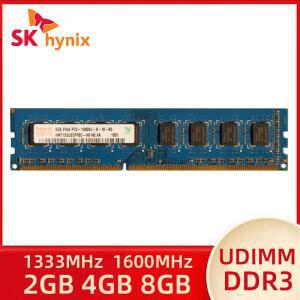 SK 하이닉스 2GB 4GB 8GB PC3 2RX8 10600U 12800U 데스크탑 메모리 DDR3 1333MHz 1600MHz UDIMM RAM 미니PC