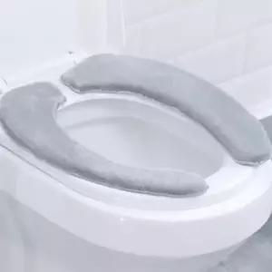 따뜻한 극세사변기시트 붙이는 커버 아무 온열