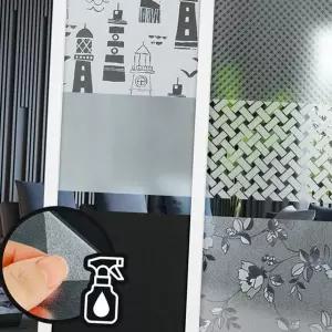 인테리어 창문 시트지 불투명 유리 시트지 사무실 정전기 방지 단열