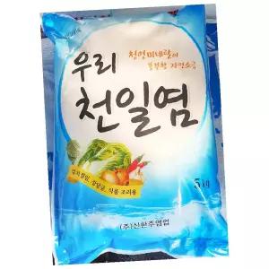 지아오 우리 천일염 X5P 굵은입자소금 굵은천일염