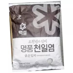 지아오 천일염 굵은입자 10K 국산소금 굵은소금