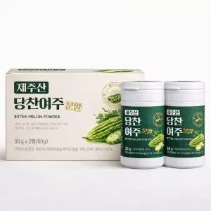 GBMS 제주산 당찬 여주 분말 30g 2병 1박스