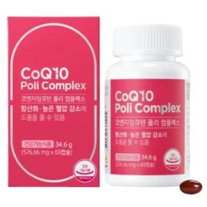 그린스토어 코엔자임큐텐 폴리 컴플렉스 혈압 60캡슐
