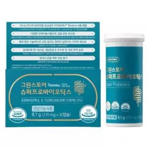 그린스토어 슈퍼 프로바이오틱스 장 건강 추천 30캡슐