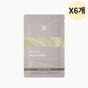 비알머드 보령머드팩 리커버리 머드 마스크 9ml X6개