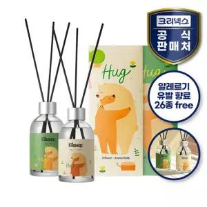 크리넥스 허그 디퓨저 실내 방향제 200ml 2입