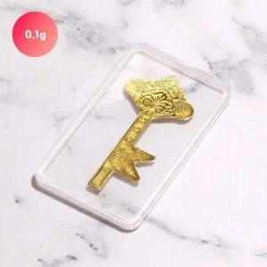 [골드퀸즈] 24K 순금 황금열쇠 0.1g