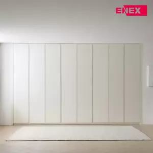 아르보 E0 여닫이 무몰딩 붙박이장 30cm