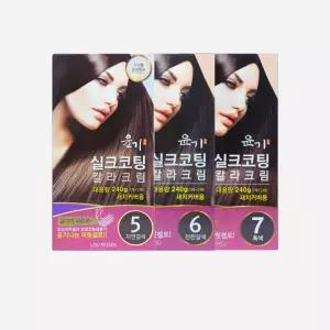 로브로제 윤기 실크코팅 칼라크림 새치커버용(유통기한1년이상 새상품)