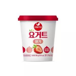 서울우유 요거트 딸기 x 6입 380g