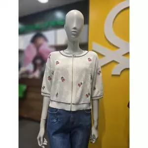 품절임박 베네통 체리 집업 가디건 BAKC65531M 2723778