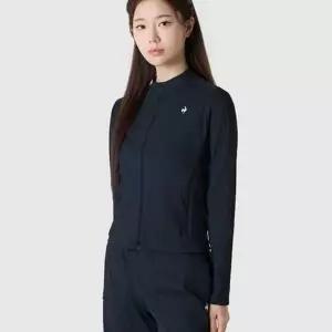 [르꼬끄]여성 냉감골지 슬림핏 집업 QR122OFT31_BLK