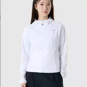 [르꼬끄]여성 냉감 트리코트 후드 집업 QR222OFT41_OWT