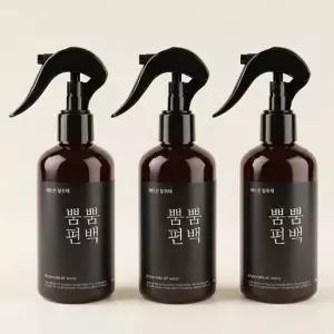 뿜뿜편백 에어컨 탈취제 250mL 3개입 방마다 하나씩 피톤치드 편백오일함유