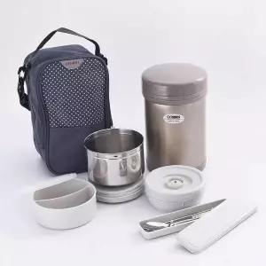죽통 코스모스 국내산 보온도시락 1500ml