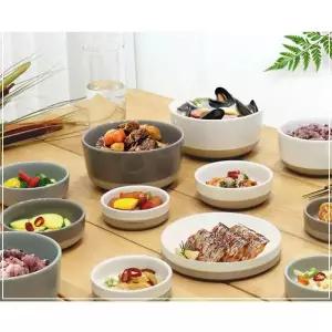 마시 모던 도자기 1인 식기세트 6P 그릇