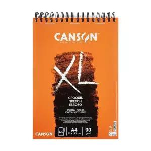 [셀러허브]캔손 CANSON XL 스케치북 A4 90g 미술스케치 연필 파스텔 목탄작업 (S14033981)