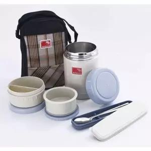보온죽통 아폴로 보온 도시락통 세트 찬합 런치 박스 1300ml